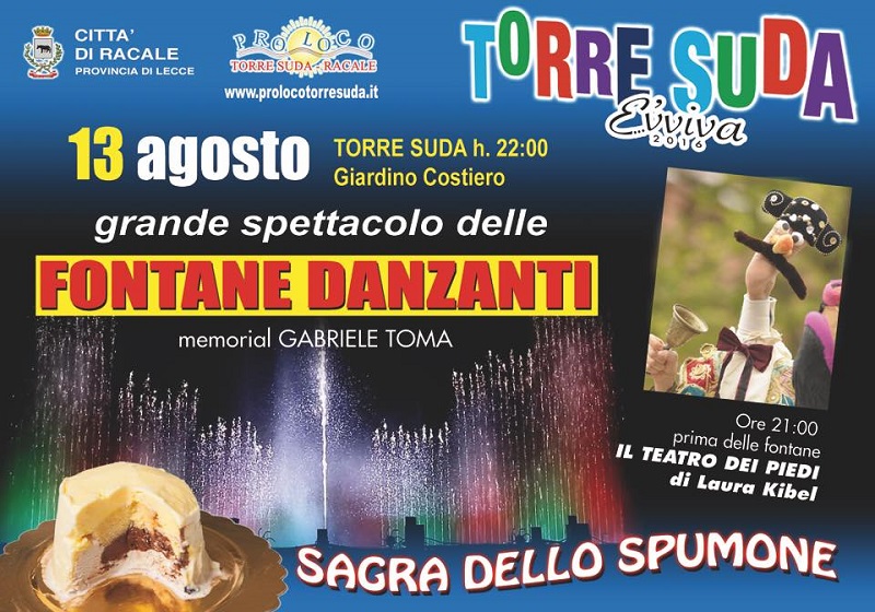 Fontane Danzanti e Sagra dello Spumone